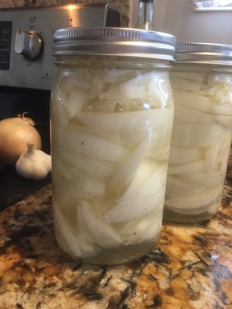 "For J's" Pickled Onions (Portuguese Style)